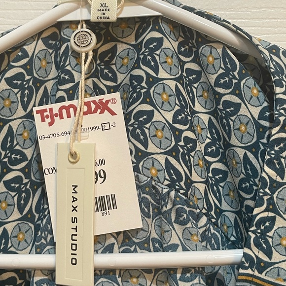 Max Studio Women’s Blouse Full sleeve Size XL - Picture 4 of 4